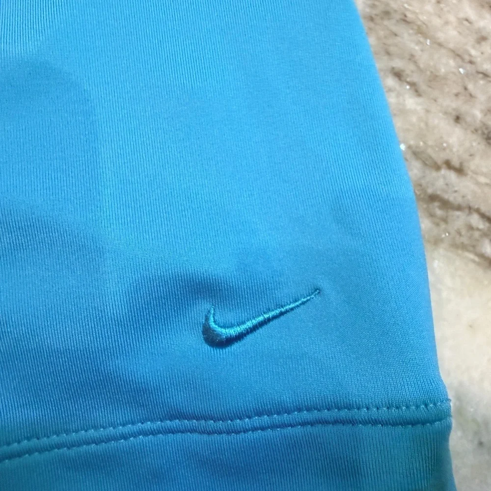 Nike Golf Dri-FIT Sleeveless Polo Medium Blue Performance Top